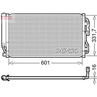 Kondensator, Klimaanlage DENSO DCN05035 von Denso