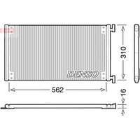 Kondensator, Klimaanlage DENSO DCN09040 von Denso