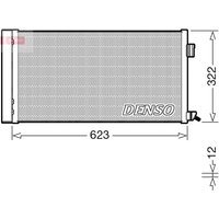 Kondensator, Klimaanlage DENSO DCN11010 von Denso