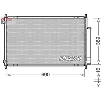 Kondensator, Klimaanlage DENSO DCN40016 von Denso