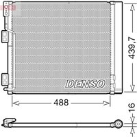 Kondensator, Klimaanlage DENSO DCN46028 von Denso