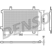 Kondensator, Klimaanlage DENSO DCN47002 von Denso