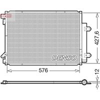 Kondensator, Klimaanlage DENSO DCN47008 von Denso