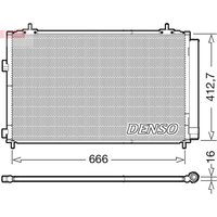 Kondensator, Klimaanlage DENSO DCN50059 von Denso