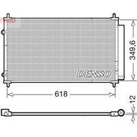 Kondensator, Klimaanlage DENSO DCN50117 von Denso