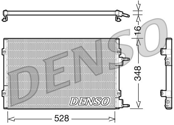 Kondensator, Klimaanlage Denso DCN06003 von Denso