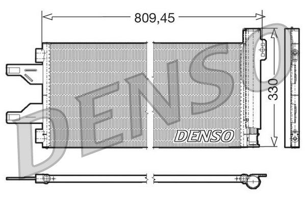 Kondensator, Klimaanlage Denso DCN07050 von Denso