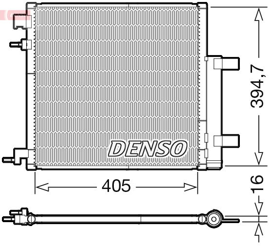 Kondensator, Klimaanlage Denso DCN15006 von Denso