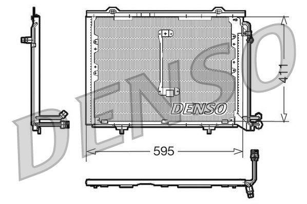 Kondensator, Klimaanlage Denso DCN17013 von Denso