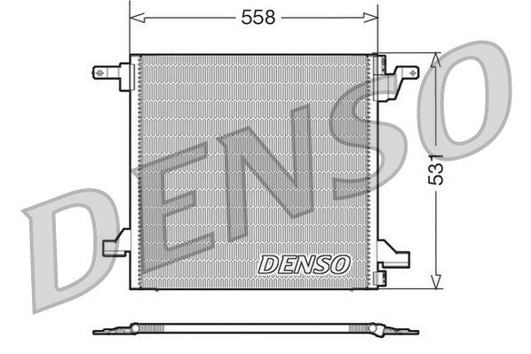 Kondensator, Klimaanlage Denso DCN17022 von Denso