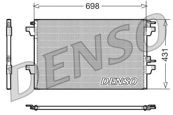 Kondensator, Klimaanlage Denso DCN23021 von Denso