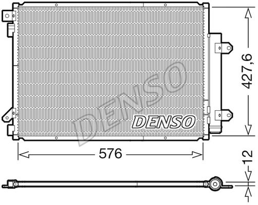 Kondensator, Klimaanlage Denso DCN47008 von Denso