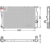 Kühler, Motorkühlung DENSO DRM05006 von Denso