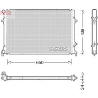 Kühler, Motorkühlung DENSO DRM32042 von Denso