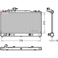 Kühler, Motorkühlung DENSO DRM44029 von Denso