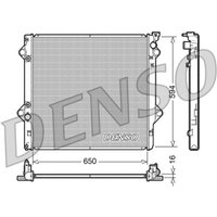 Kühler, Motorkühlung DENSO DRM50036 von Denso