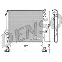 Kühler, Motorkühlung DENSO DRM50048 von Denso