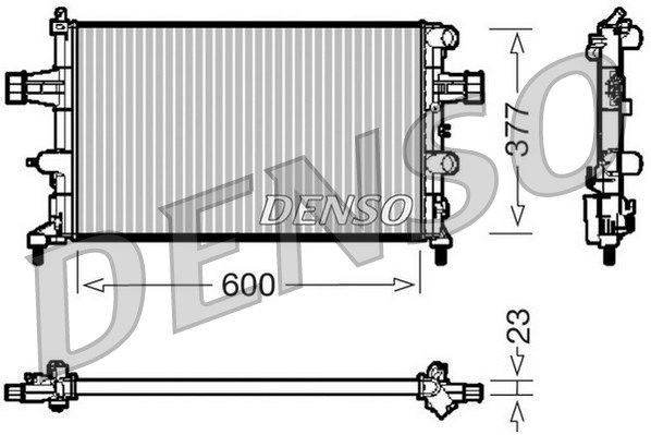 Kühler, Motorkühlung Denso DRM20081 von Denso