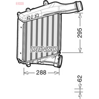 Ladeluftkühler DENSO DIT28019 von Denso