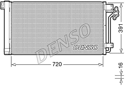 Nps DCN32020 - Kondensator, Klimaanlage von Denso