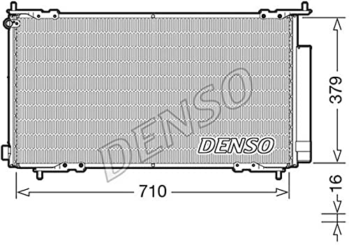 Nps DCN40015 - Kondensator, Klimaanlage von Denso