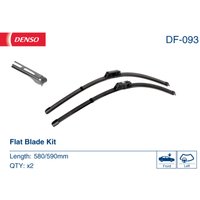 Scheibenwischer DENSO DF-093, Länge 590+580mm, Vorne, 2 Stück von Denso