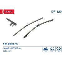 Scheibenwischer DENSO DF-120, Flat Blades Länge 550+450mm, Vorne, 2 Stück von Denso