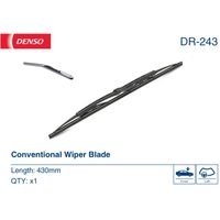 Scheibenwischer DENSO DR-243, Länge 430mm, Hinten, 1 Stück von Denso