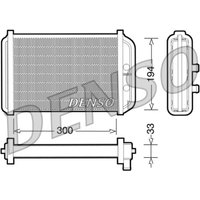 Wärmetauscher, Innenraumheizung DENSO DRR09033 von Denso