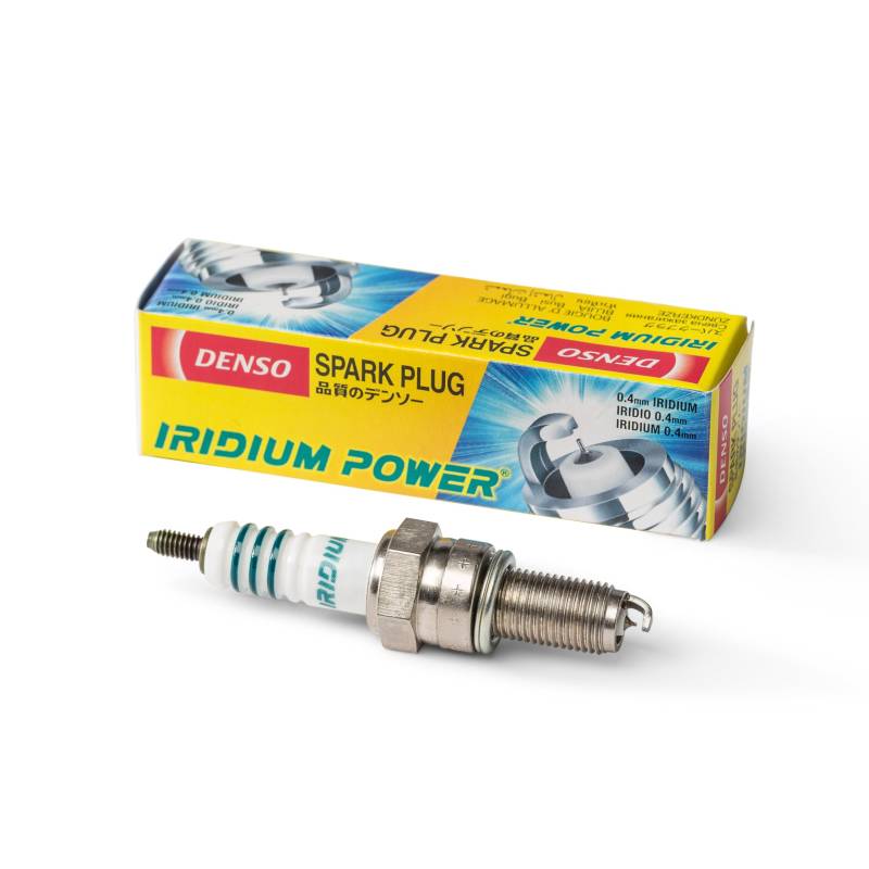 Zündkerze Iridium Power Denso Durchmesser: 12 mm IX24 Zündkerze Zündanlage von Denso