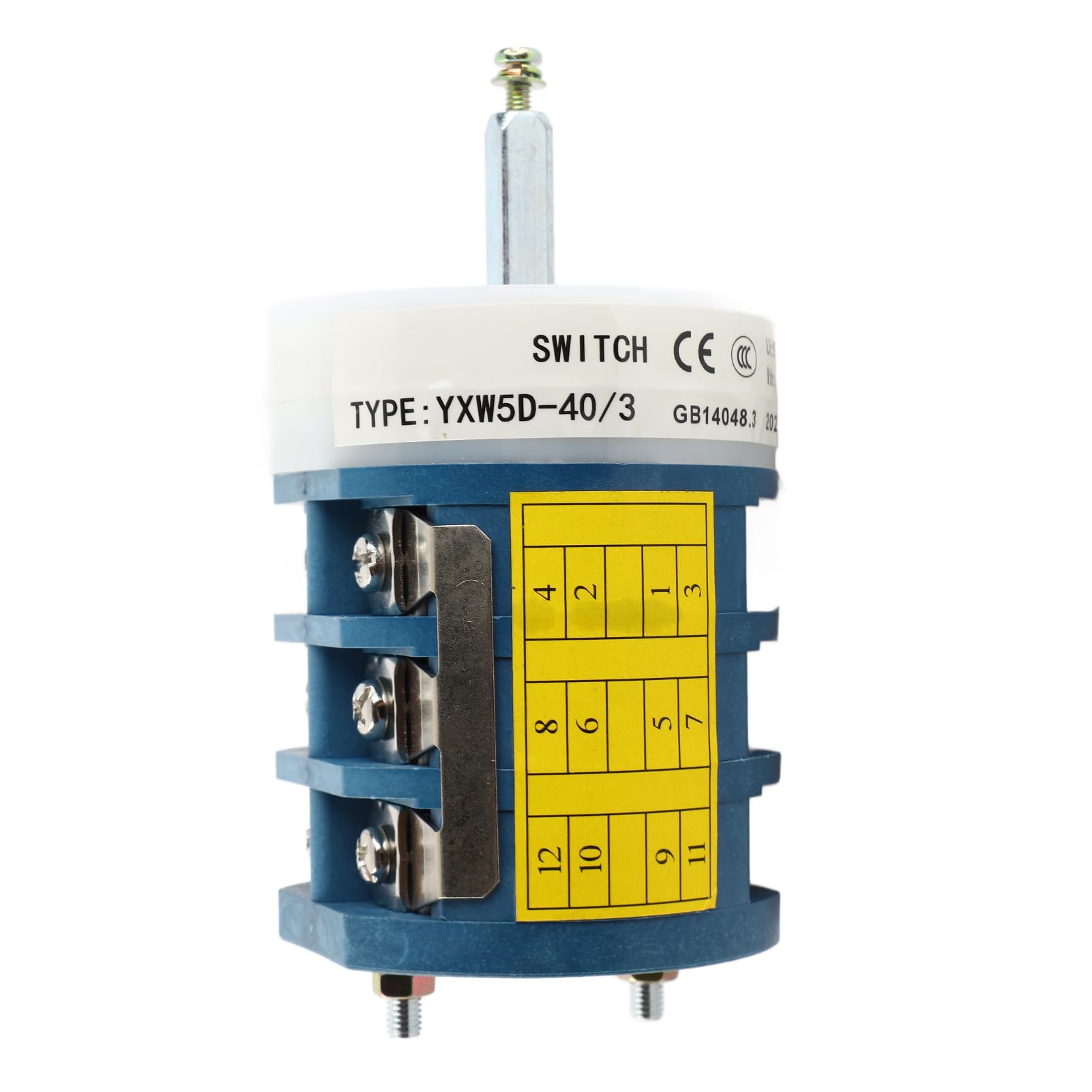 Depzenjea 240V 480V 500V 40A Tire Changer Machine Motor Switch,Manual Operate Forward Reverse Switch for Tire Changer Foot Pedal,fit for Many Tire Changers Depzenjea 240V 480V 500V 40A Tire Changer Machine Motor Switch,Manual Operate Forward Reverse Switch for Tire Changer Foot Pedal,fit for Many Tire Changers von Depzenjea