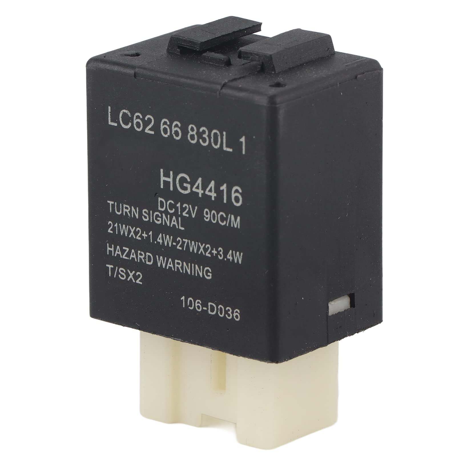 Depzenjea Car Turn Signal Hazard Flasher Relay Module LC6266830 Replacement ABS Material for 2000 2005 MIATA MILLENIA MPV PROTEGE Depzenjea Car Turn Signal Hazard Flasher Relay Module LC6266830 Replacement ABS Material for 2000 2005 MIATA MILLENIA MPV PROTEGE von Depzenjea