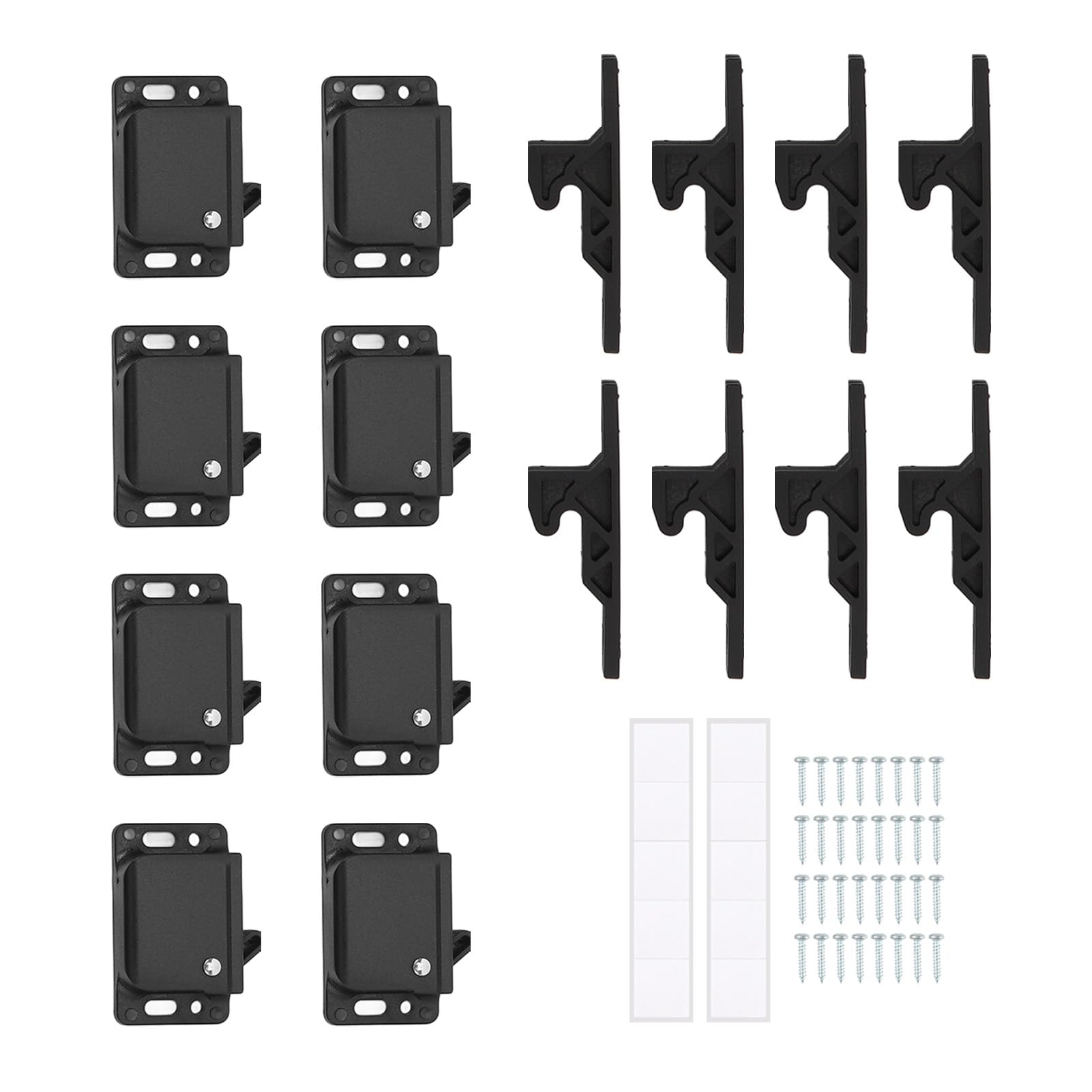 Depzenjea RV -Schrankriegel, 8 Sätze schwarzes ABS -Material RV Schrankstür Latch Schloss, geeignet für einen Wohnmobil -Ladungsanhänger Depzenjea RV -Schrankriegel, 8 Sätze schwarzes ABS -Material RV Schrankstür Latch Schloss, geeignet für einen Wohnmobil -Ladungsanhänger von Depzenjea