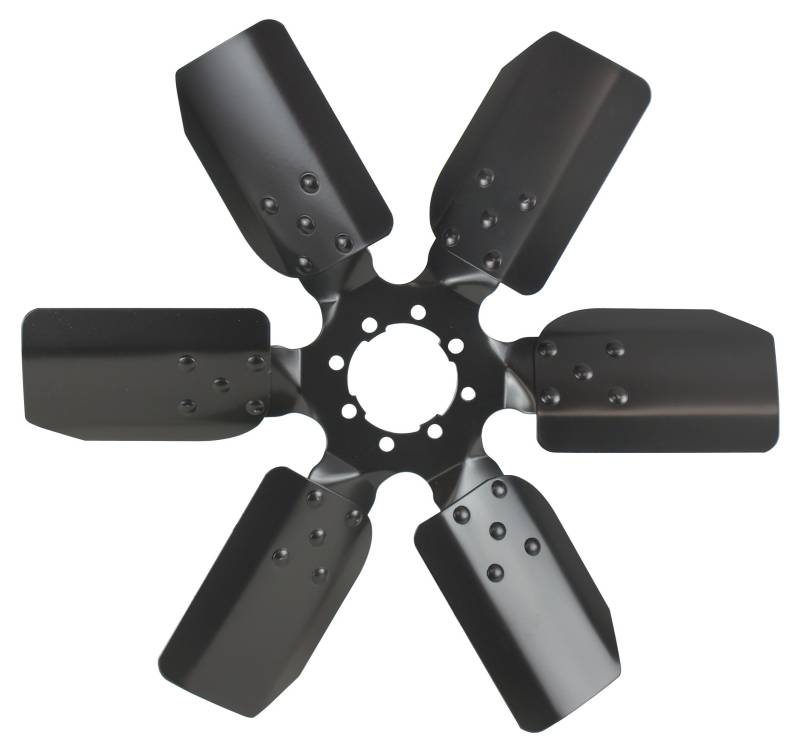 Derale 17118 Heavy Duty Fan Blade Series 1000 45,7 cm Stahl Kupplungsventilator Standard Rotation, Schwarz von Derale