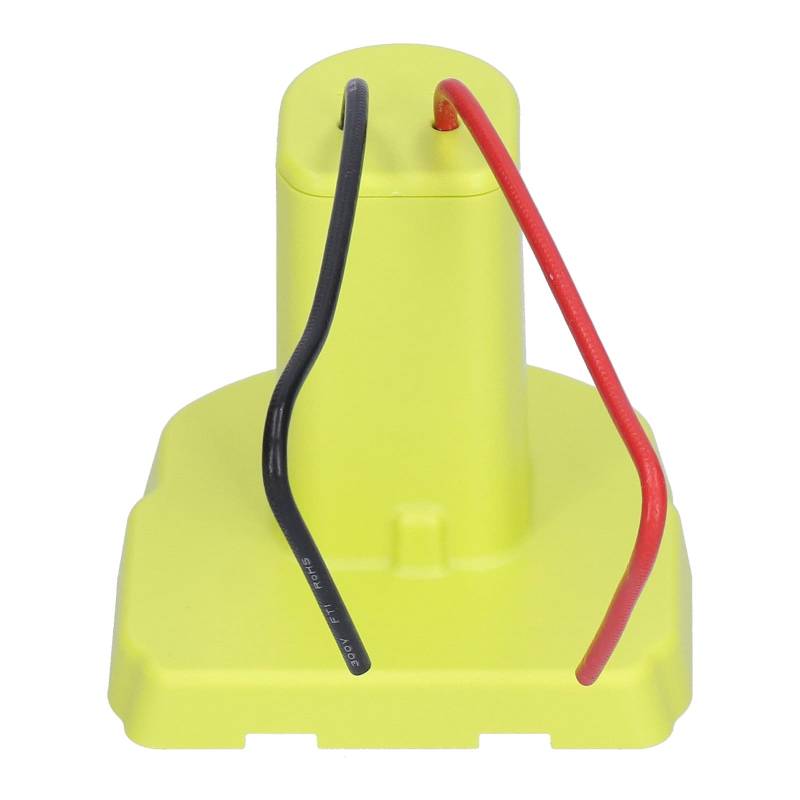 Deror 18 V Batterieadapter, Batterieadapter ABS Glänzender Außenstromanschluss für Ryobi One Industriegeräte von Deror