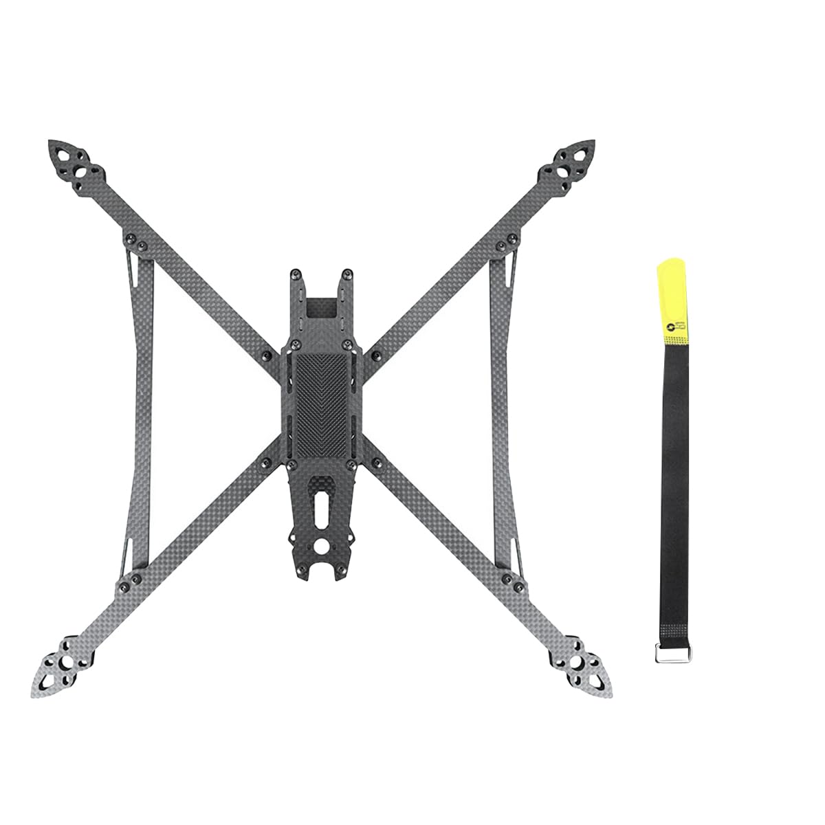 Desikixudy Rahmen Drohne Rahmen Kit Drohne für XL9 V2 FPV 5mm Arm für FPV Freestyle 8 Drohne mit langer Distanz Quadrocopter Modell RC 9 von Desikixudy