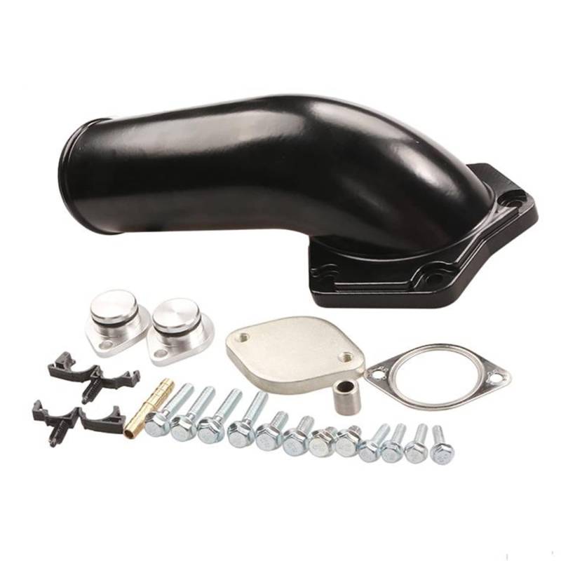 Deswtrer Ansaugen KrüMmer EGR Ventil Kit Auto Auto EGR Ventil Kit für 08-10 F250 F450 F550 6.4L V8 von Deswtrer