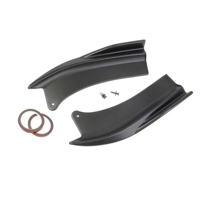 Deswtrer Auto Heck StoßStange Spoiler Lip Diffusor Splitter Schutz für Charger 2015-2021 ZubehöR, Schwarz von Deswtrer