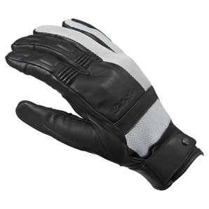 Detlev Louis DL-GM-3 Handschuhe Schwarz Silber von Detlev Louis