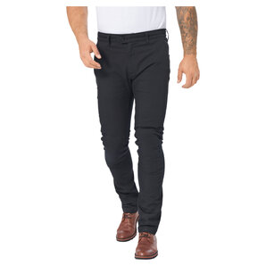 Detlev Louis DL-PM-3 Motorrad Chino Hose Schwarz von Detlev Louis