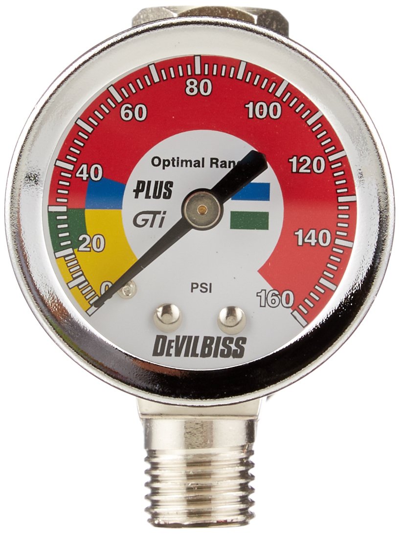 DeVilbiss HAV511 Lufteinstellventil mit Manometer von Devilbiss