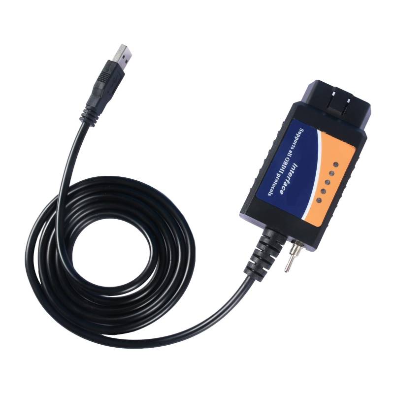 for-Scan ELM 327 MS HS OBD2 USB Elmconfig OBD Adapter Mit MS-CAN/HS-CAN Schalter von Dezanyc