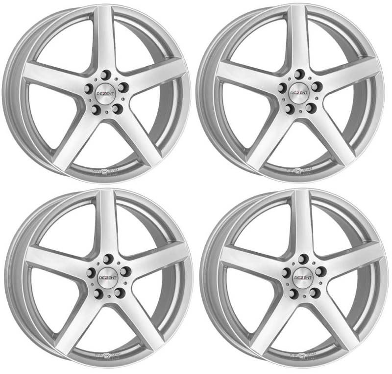 4x Dezent Felgen Alufelgen TY 6.0Jx15 ET38 4x108 kompatibel mit Ford B-Max Ecosport Fiesta Tourneo Courier Transit von Dezent