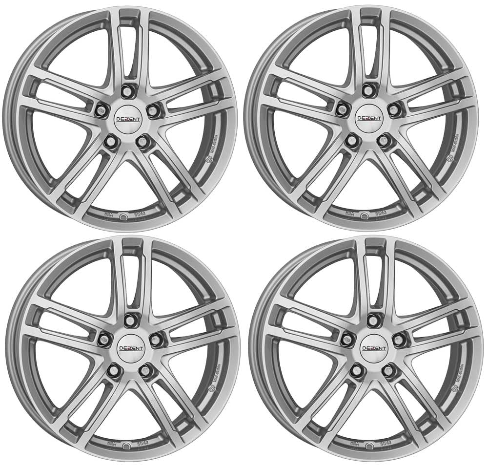 4x Dezent Felgen TZ 6.5Jx16 ET35 4x100 kompatibel mit Nissan Micra Note Pixo von Dezent