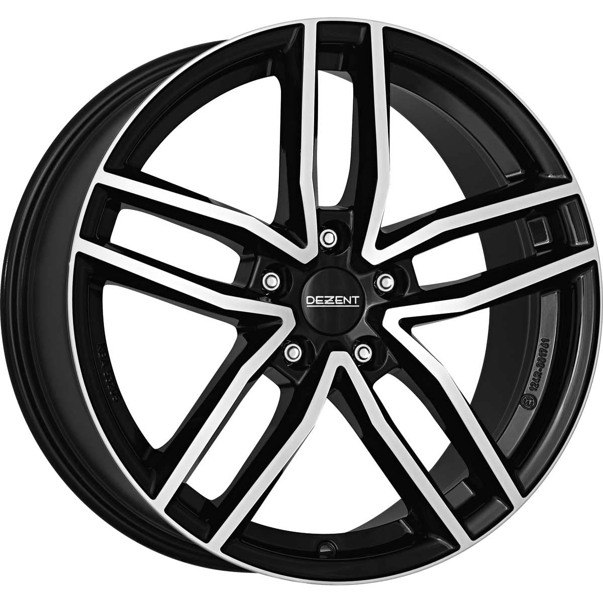 DEZENT TR BLACK FP 5X114.3 ET48 HB71.6 von Dezent