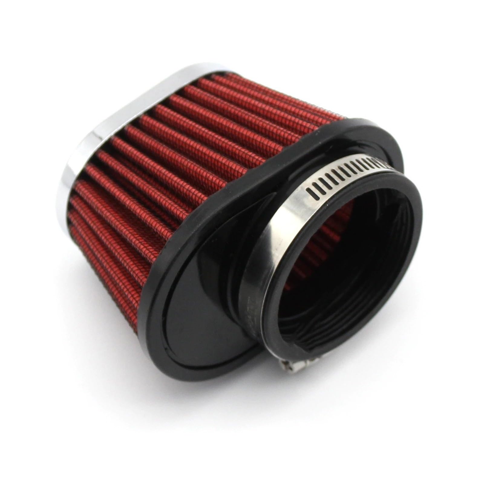 Ansaugrohr UN073 Motorrad-Luftfilter 60 Mm 55 Mm 51 Mm Universal Für Motorwagen-Kaltlufteinlass-High-Flow-Kegelfilter Luft Einlass Schlauch von Dfvajwc