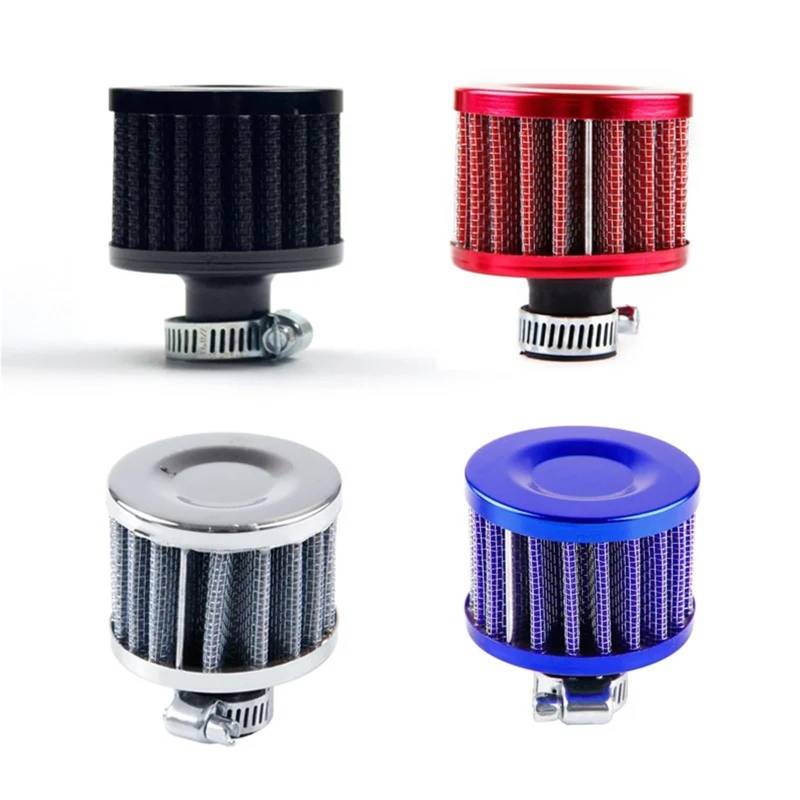 Ansaugrohr Universal Auto Luftfilter 12mm Für Motorrad Kaltlufteinlass High Flow Kurbelgehäuse-entlüftungsabdeckung Entlüftungsfilter Luft Einlass Schlauch von Dfvajwc