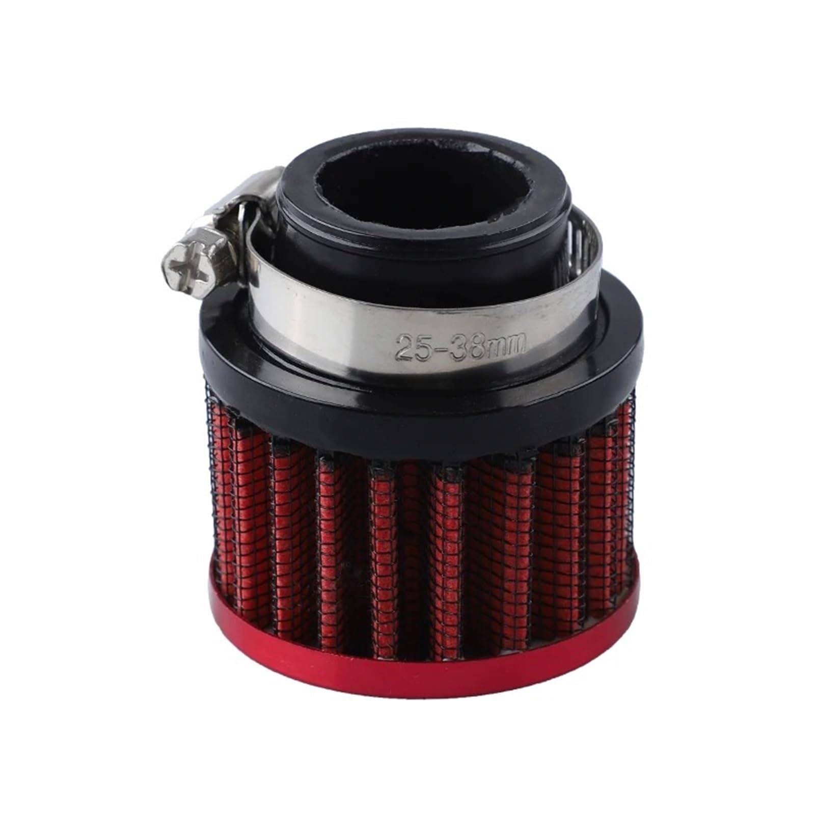 Ansaugrohr Universal Auto Luftfilter 25mm Für Motorrad Kaltlufteinlass High Flow Kurbelgehäuse-entlüftungsabdeckung Entlüftungsfilter Luft Einlass Schlauch von Dfvajwc