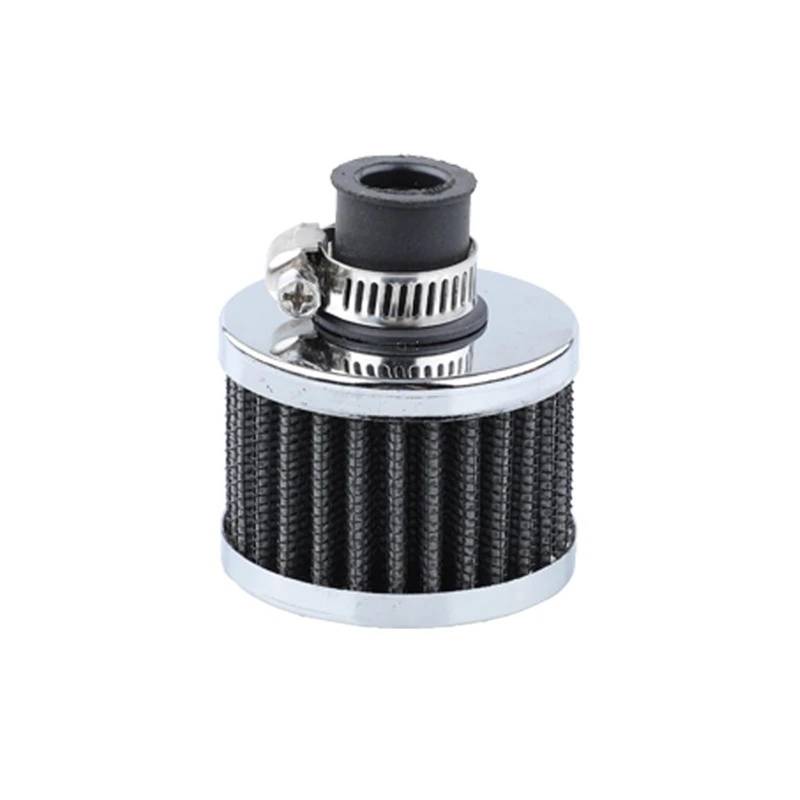 Ansaugrohr Universal Interface Auto Luftfilter 12mm Für Motorrad Kaltlufteinlass High Flow Kurbelgehäuse-entlüftungsabdeckung Entlüftungsfilter Luft Einlass Schlauch von Dfvajwc