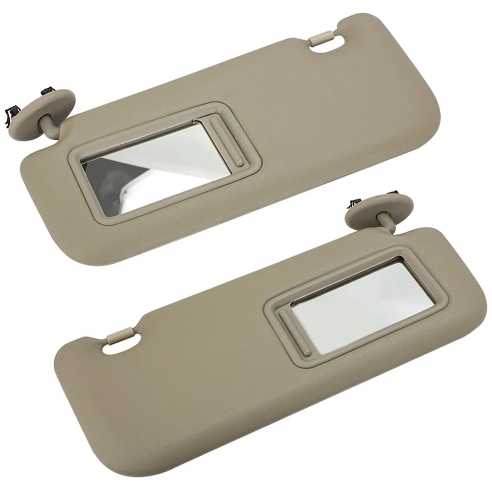 Auto Sonnenblende Auto-Innensonnenblende Mit Spiegel Sonnenblende Auto-Sonnenschutz Für Die Linke Und Rechte Seite Für Toyota Auris Für Corolla 2010 2011 2012 2013 Sonnenblende Auto(Beige 1 Pair) von Dfvajwc